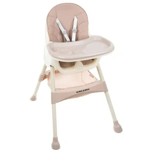 Scaun de masa Kruzzel multifunctional 3in1,greutate maxima 20 kg,varsta +6 luni - Roz - Img 9