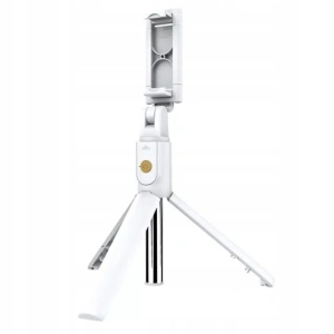 Selfie stick cu telecomanda control, model K20 - Alb - Img 4