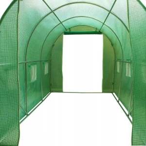 Sera tip tunel 3x2x2 m, cadru metalic, 6 ferestre - Img 9