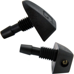 Set 2 duze universale de spalare pentru parbriz, model reglabil tip ceata, plastic rezistent, 3.5x2.7 cm, culoare neagra - Img 7