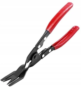 Set cleste profesional pentru demontare clipsuri auto si extractor, pentru tapiterie, ornamente si panouri, manere ergonomice, otel rezistent - Img 2