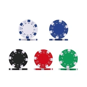 Set de poker cu 200 jetoane,trusa depozitare din aluminiu - Multicolor - Img 3