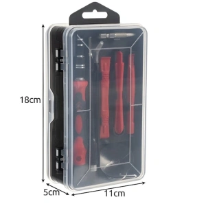 Set trusa surubelnite si biti de precizie 110 piese, otel CrV, magnetice, pentru electronice, ceasuri si reparatii fine - Img 10