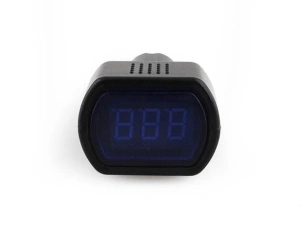 Tester digital pentru baterie auto 12V si 24V, afisaj LED, monitorizare tensiune prin priza bricheta, 7 x 3.9 x 2.7 cm - Img 5