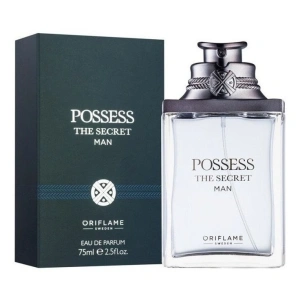 Apa de parfum barbati Oriflame Possess The Secret 75 ml cu acorduri de gheata si note lemnoase, aroma intensa si masculina - Img 2