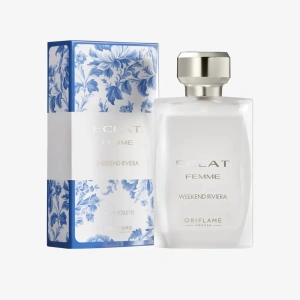 Apă de toaletă Oriflame Eclat Femme Weekend Riviera 50 ml - eleganță pariziană, prospețimea soarelui mediteranean și feminitate atemporală