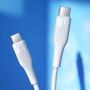 Cablu de incarcare si transfer date, 60W, USB tip C la USB tip C, lungime 1.2 m, alb - Img 6