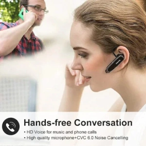 Casca Bluetooth 5.0 New Bee,Handsfree,wireless,stereo compatibilitate universala - Negru - Img 4