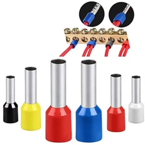Cutie cu 1800 conectori electrici tip tub capat izolati pentru cabluri multifilare AWG 0.5-10 mm², organizator compartimentat - Img 2