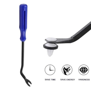 Extractor de capse pentru tapiterie auto, unealta demontare clipsuri, maner ergonomic, 22.5 cm - Img 2