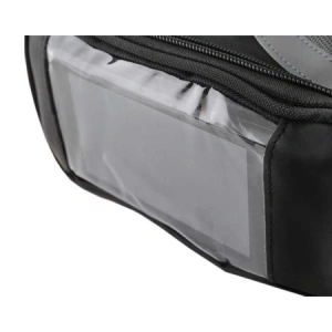 Geanta de telefon pentru bicicleta,forma dreptunghiulara,19x9,5x9 cm - Negru - Img 4