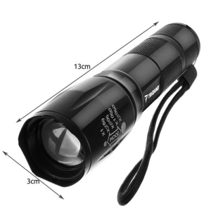 Lanterna LED 10.000 lumeni, 2 moduri de iluminare,acumulator si trusa depozitare incluse - Img 4