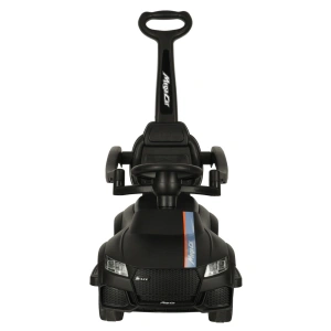 Masinuta pentru copii, maner ghidare, greutate maxima suportata 23 kg, lumini si sunete, 84 x 64 x 31 cm, negru - Img 7