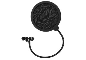 Microfon profesional cu condensator de studio si suport de prindere pe birou, BM700 - Img 6