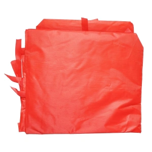 Perete lateral pentru cort tip pavilion, 3 m, poliester, impermeabil, rosu - Img 3