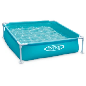 Piscina rectangulara, 122 x 122 x 30 cm, cadru metalic, capacitate 342 l - Img 1