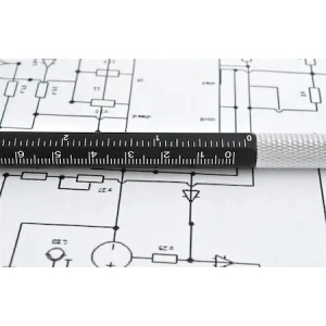 Pix multifunctional 6 in 1, rigla, 2 surubelnite, touchscreen, nivela cu bula, metal, 14.8 cm, negru-argintiu - Img 5