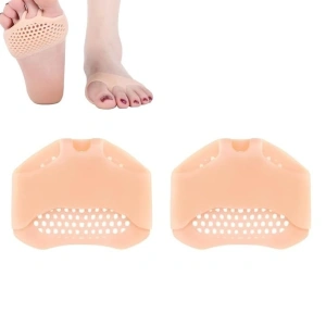 Protectii din silicon pentru picioare, previn durerile si bataturile, lavabile, reutilizabile, anti-alunecare, elastice, potrivite pentru orice incaltaminte, marime universala, crem