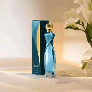 Apa de parfum Divine Oriflame 50 ml, parfum emblematic floral fructat lemnos cu crin si frezie pentru stralucire feminina - Img 3