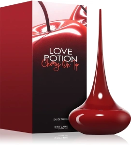 Apă de parfum Oriflame Love Potion Cherry on Top 50 ml - răsfăţ decadent de cireşe dulci, trufe de ciocolată şi eleganţă feminină