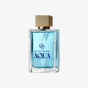 Apă de parfum Oriflame Mister Giordani Aqua 75 ml - prospețimea mării și lemnul seducției pentru bărbatul modern - Img 2