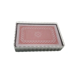 Carti de joc,din plastic,54 bucati in cutie de depozitare 8.7x5.7 cm - Img 4