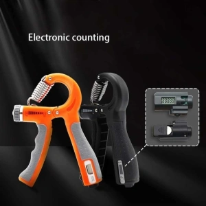 Flexor reglabil 10-60 kg,contor electronic, pentru antrenamentul incheieturilor si antebratului - Portocaliu - Img 3