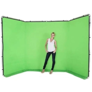 Fundal foto video profesional Croma Key, green screen, pentru filmari profesionale 400x230 cm - Img 8