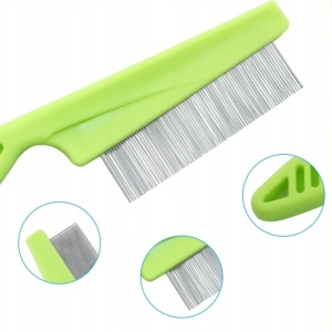 Kit pentru indepartarea capuselor, 7 piese, carlige, pensete, lupa, pieptene, carcasa depozitare - Img 10