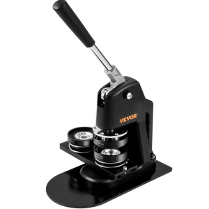 Masina 2 in 1 de facut insigne, include matrite 32 mm si 58 mm, kit complet 500 piese, maner ergonomic, ideal pentru branding, scoli, ateliere creative si proiecte DIY - Img 8