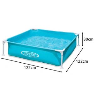 Piscina rectangulara, 122 x 122 x 30 cm, cadru metalic, capacitate 342 l - Img 8