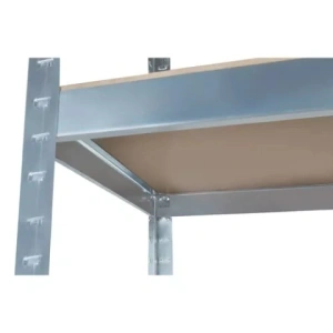 Raft metalic pentru depozitare, 5 polite, capacitate 175 kg/polita, total 875 kg, 220x100x45 cm - Img 5
