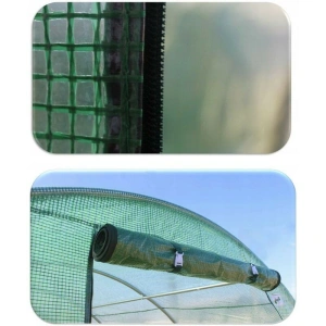 Sera tip tunel 3x2x2 m, cadru metalic, 6 ferestre - Img 3