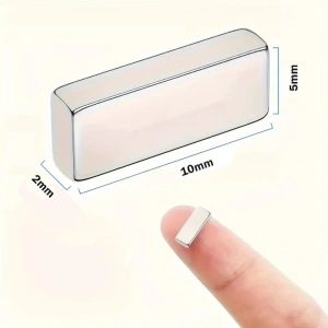 Set 10 magneti Neodim universali, diverse activitati, 10x5x2 mm - Patrat - Img 4
