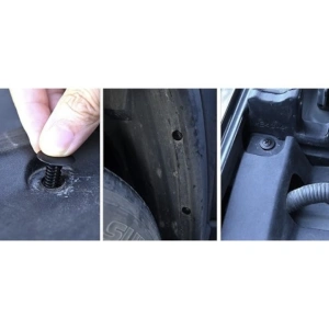 Set 620 clipsuri universale auto, 5 chei extractoare, 16 tipuri de pini, 18 dimensiuni diferite, plastic, negru, cutie depozitare - kit complet pentru reparatii si fixari auto - Img 10