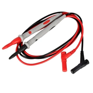 Set cabluri masurare multimetru, sonde test flexibile izolate, 80 cm, 1000V 10A AC/DC, compatibile multimetru si clampmetru - Img 2