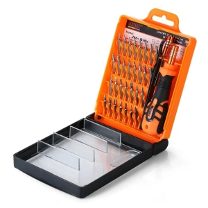 Set surubelnite multifunctionale de precizie 33in1 Jakemy - Portocaliu - Img 2