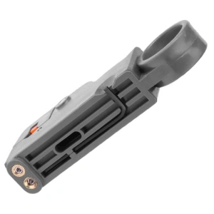 Stripper cablu coaxial Dodaco, dezizolator reglabil 4/6/8/12 mm, gri, 10x3x2 cm - Img 4