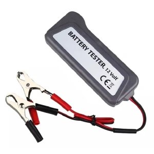 Tester pentru baterie auto 12V, 15A, lungime cablu 25 cm, dimensiuni 12x5.2x1.8 cm - echipament de diagnosticare compact si eficient Verifica rapid si precis starea bateriei autoturismului tau cu ajut - Img 4