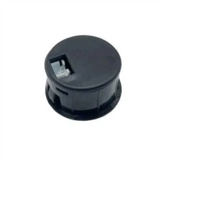 Voltmetru de panou DC digital 4-100V, afisaj LED rosu, montaj incastrat, indicator tensiune pentru baterii, surse si instalatii electrice, 33.8 mm - Img 5