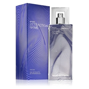 Apa de parfum Avon Attraction Game pentru barbati 75 ml - parfum oriental-lemnos cu note de ciocolata neagra, piper negru si ambra, dedicat barbatului carismatic si pasional