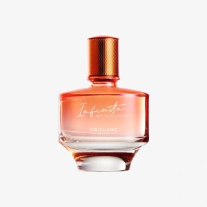 Apă de parfum Oriflame Infinita My Sunshine 50 ml - lumina caldă a soarelui într-un parfum al bucuriei, energiei și feminității radiante - Img 7