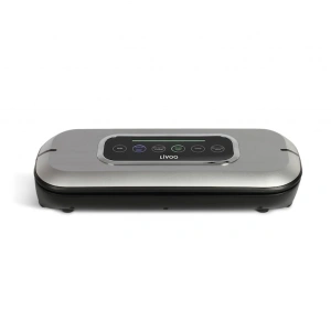 Aparat de vidat electric portabil cu functie automata de sigilare, control digital, 85 w, lama de taiere integrata, accesorii incluse si vidare uscata sau umeda, negru argintiu - Img 3
