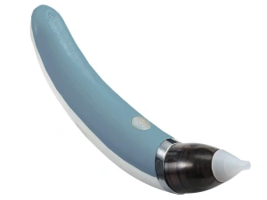 Aspirator nazal pentru bebelusi, electric, 2 capete, 6 filtre, 5 viteze, reincarcabil, albastru - Img 3