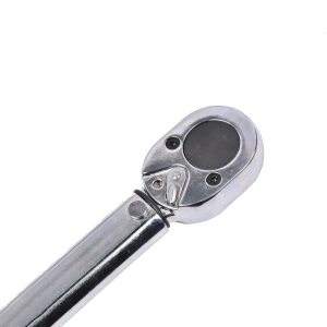 Cheie dinamometrica cu clichet, tija 1/2 inch, otel-crom, cuplu reglabil 42-210 Nm, lungime 46.5 cm, culoare argintie - Img 8