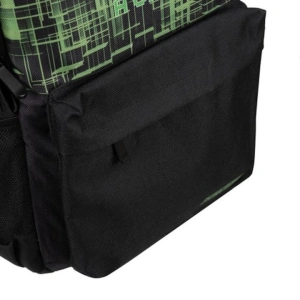 Ghiozdan rucsac scolar Kruzzel 22L, negru, cu rucsac si sac pentru incaltaminte, dimensiuni 44x28x20cm - Img 5