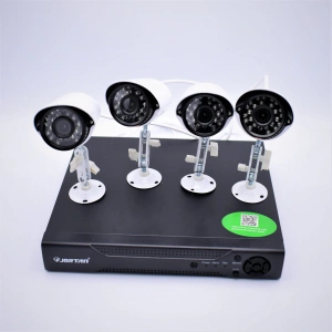 Kit supraveghere Jortan 4 camere Full HD 1080 - Verde - Img 2