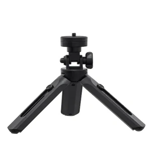 Mini trepied extensibil cu suport de telefon, filet universal 1/4, cap rotativ 360 grade - Img 3