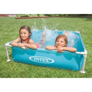Piscina rectangulara, 122 x 122 x 30 cm, cadru metalic, capacitate 342 l - Img 5