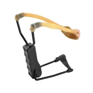Prastie din cauciuc rezistent pentru copii,maner ergonomic, cu suport pentru brat - Negru